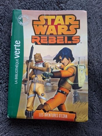 Livre Star Wars Rebels Les aventures d'Ezra en bon état