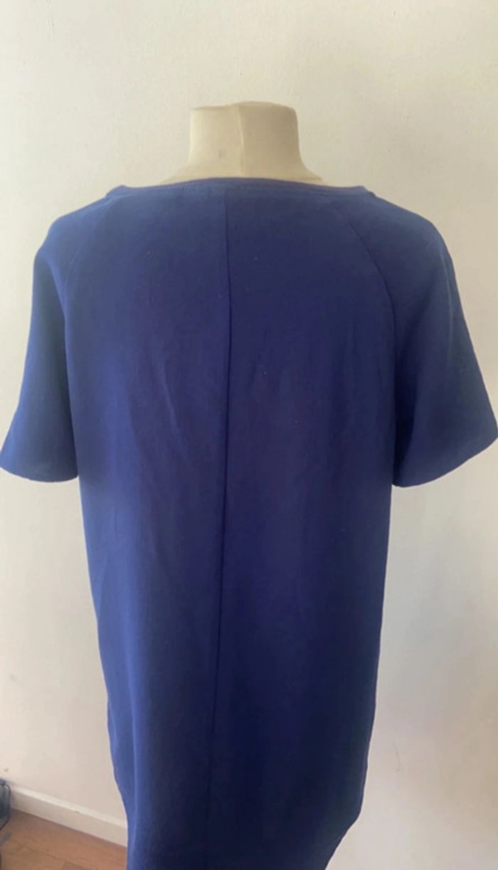 Robe t-shirt bleue American Vintage - photo numéro 2