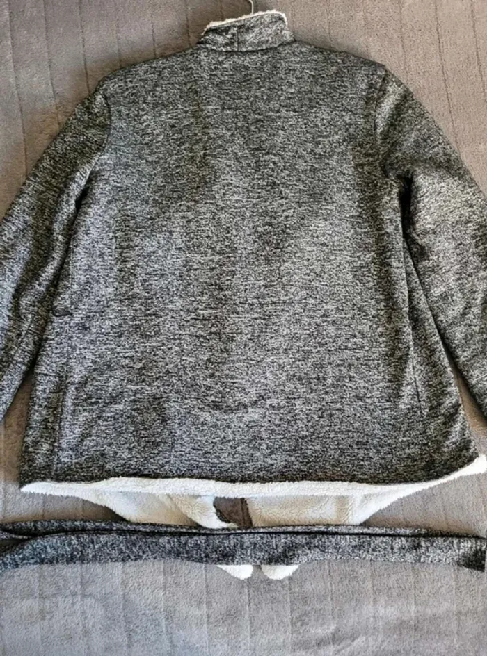 Gillet moelleux gris Etam taille S Femme - photo numéro 5