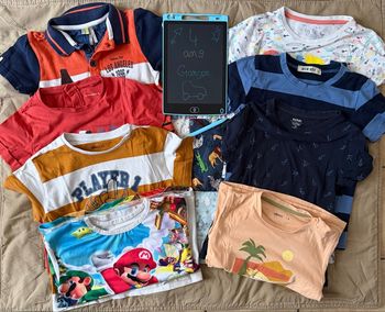 Lot de 8 t-shirts Garçon - T4ans 