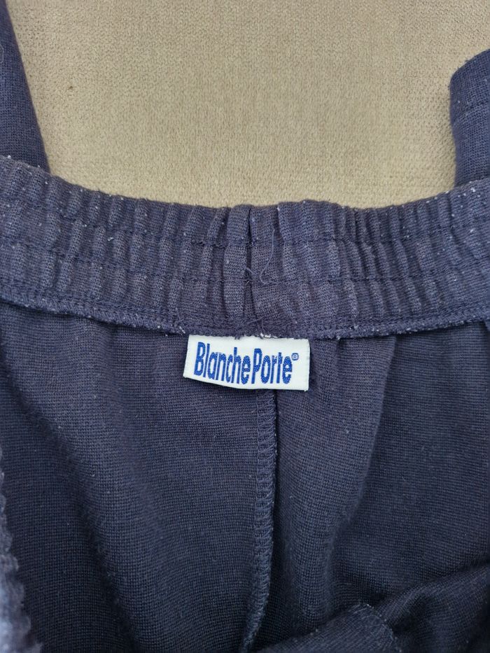 Pantalon élastique bleu marine Blanche Porte - photo numéro 3