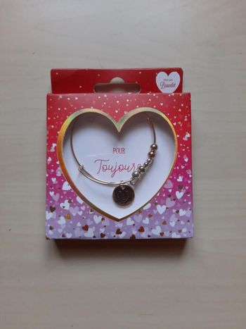 Bracelet doré Pour toujours