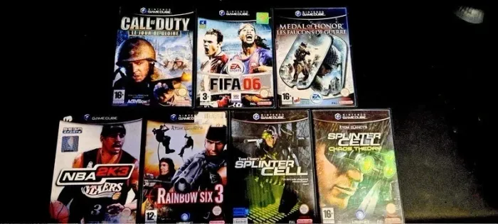 Lot de jeux Game Cube