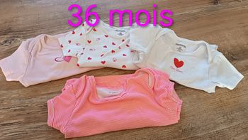 Lot de bodies manches courtes