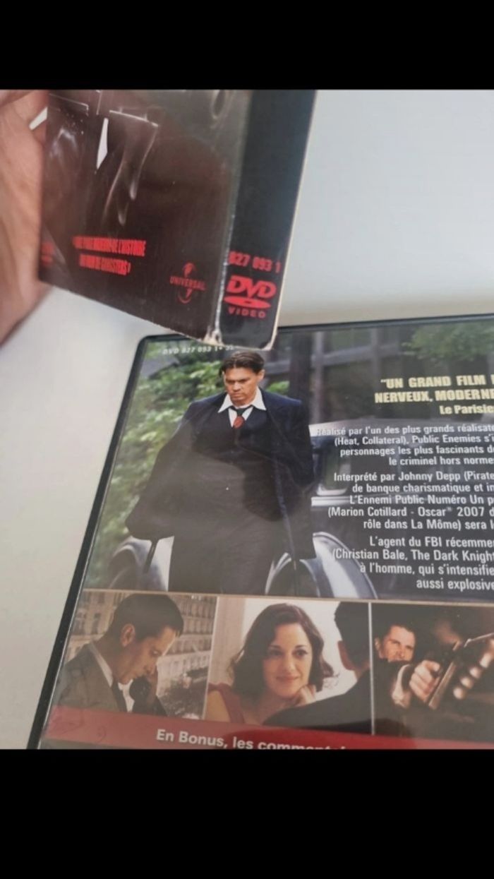 Dvd public enemies