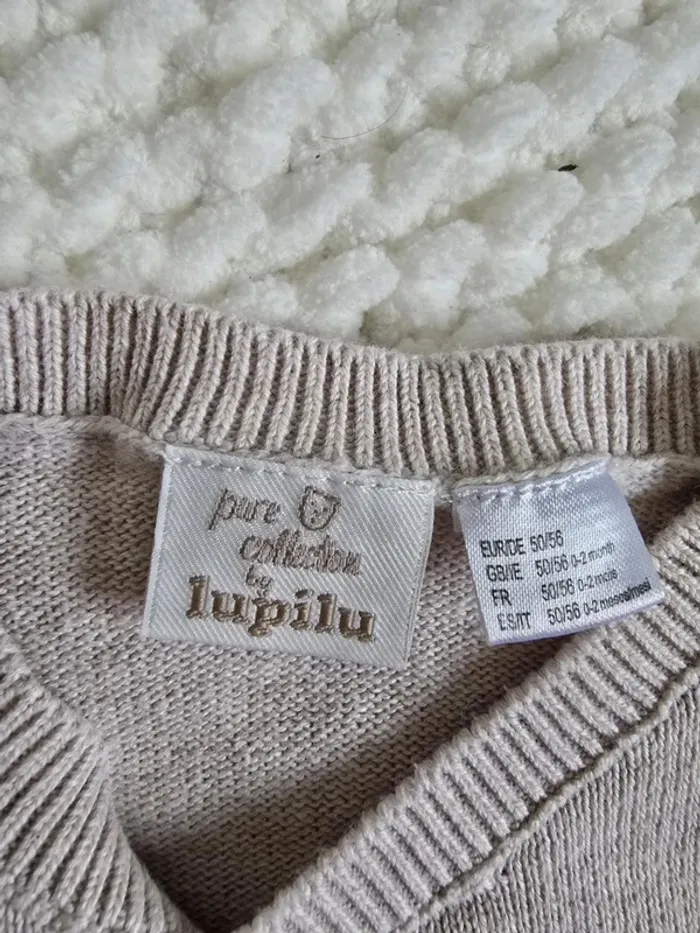 Pull cache cœur - photo numéro 2