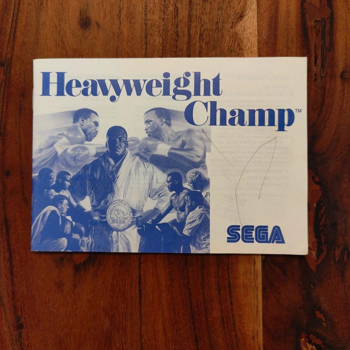 Jeu Sega heavyweight champ master systèm 2 - photo numéro 4