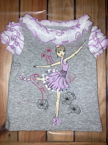 T-shirt manches courtes fille - 12 mois
