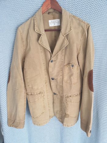 Veste camel / moutarde