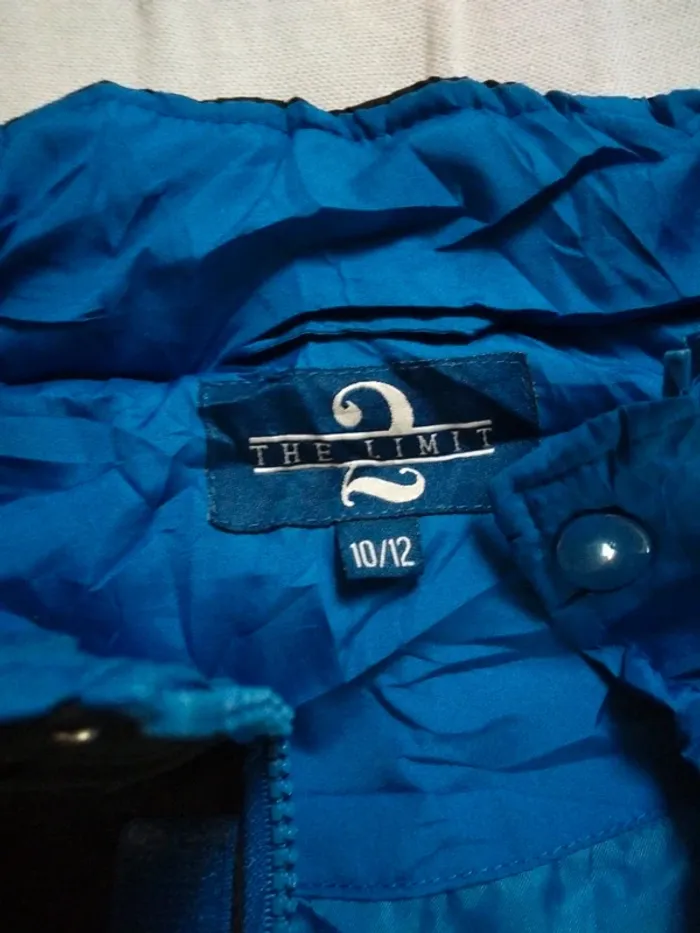 Veste vintage sans manche "2 The Limit" Taille S - photo numéro 2