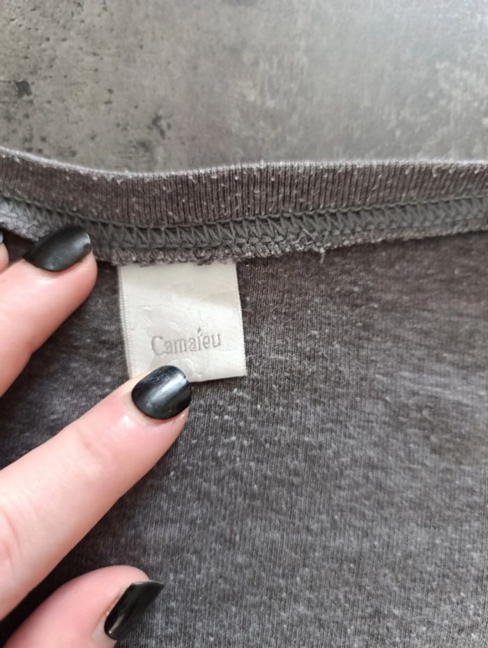 t-shirt manches 3/4 taille 40 - photo numéro 2