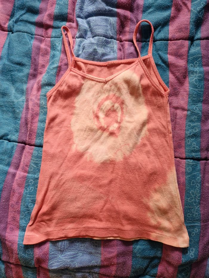 Petit débardeur Tie&Dye effet rosace - photo numéro 2
