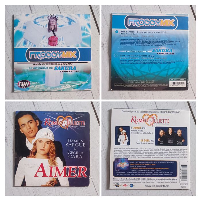 🎵 Lot de 15 CD 2 titres 🎵 - photo numéro 5