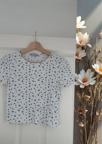 Tee-shirt motif floral 