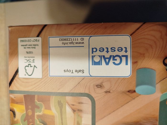 Cube de motricité en bois - photo numéro 9