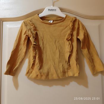 T-shirt longue manches fille