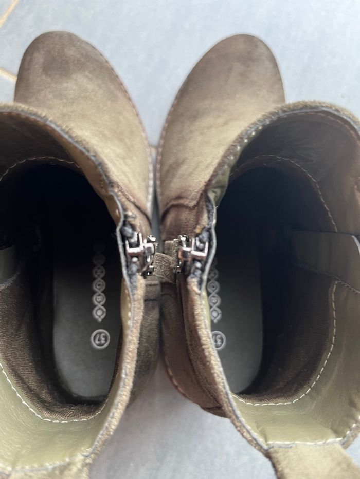 Bottines kaki - photo numéro 4