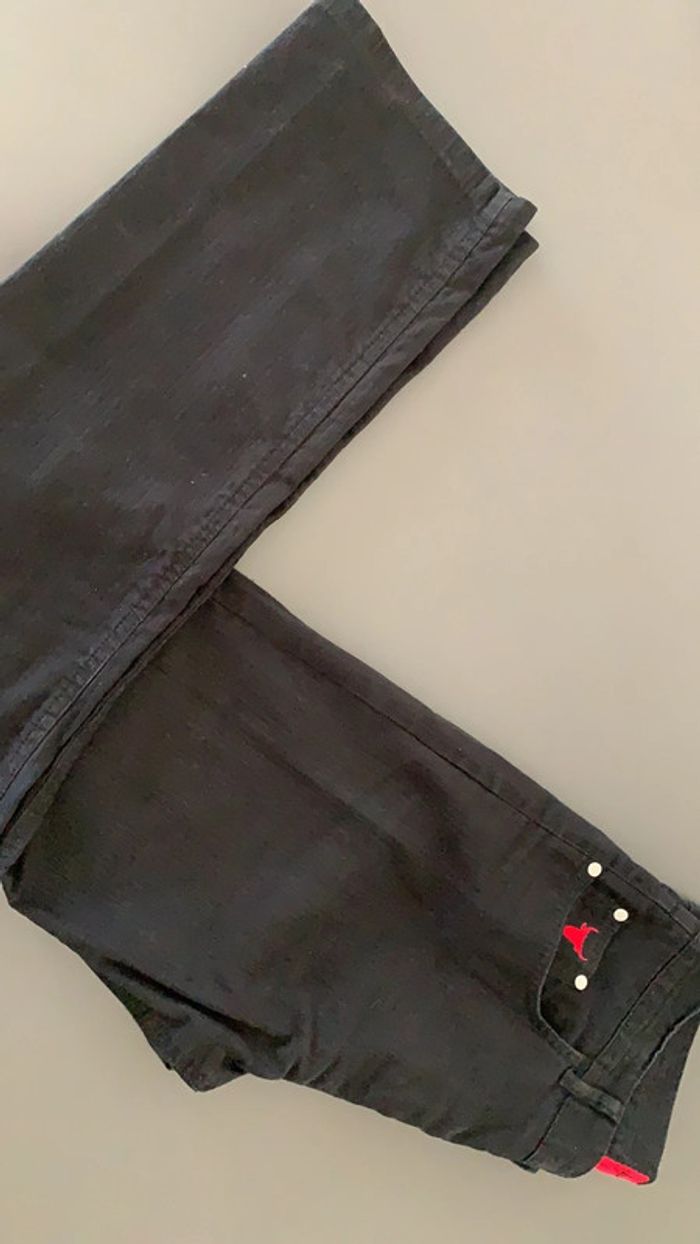 Pantalon Lou seden noir taille 40 - photo numéro 2