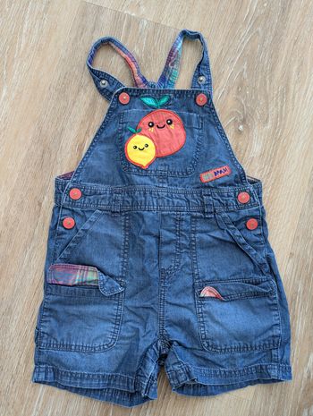 Salopette jean 18 mois fille DPAM
