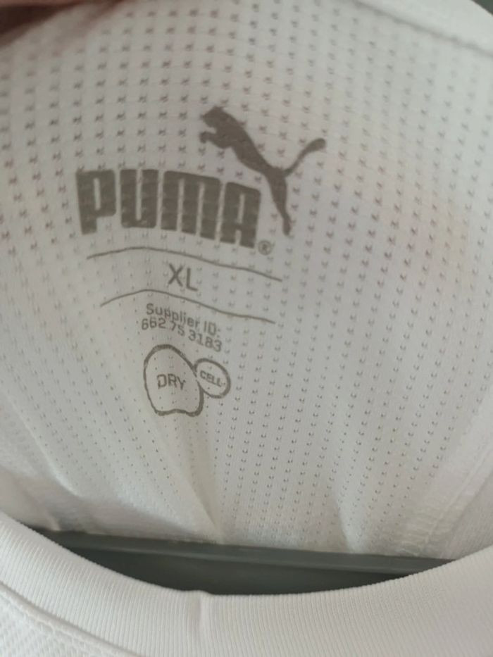 Maillot de sport taille xl puma blanc - photo numéro 4