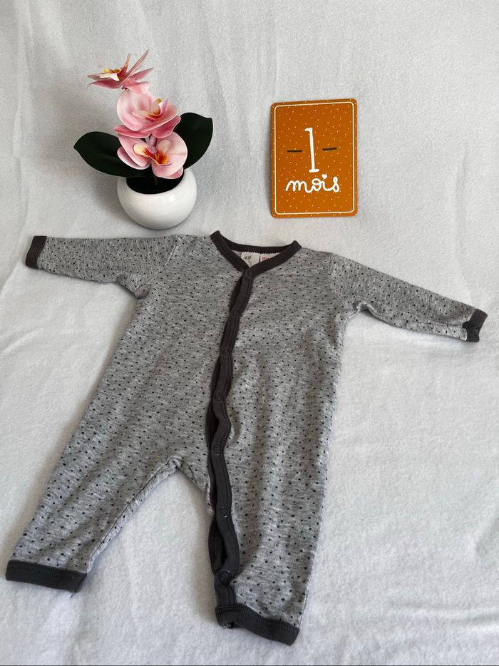 Pyjama sans pieds léger 1 mois