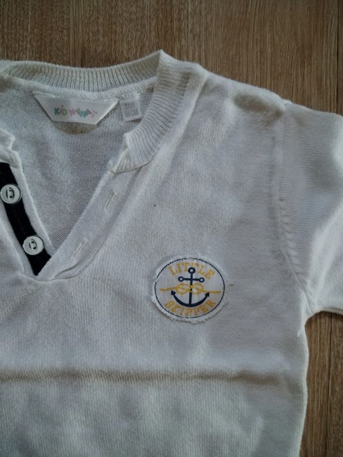 Pantalon cargo TAO et pull léger très fin kid kanai 2 ans - photo numéro 6
