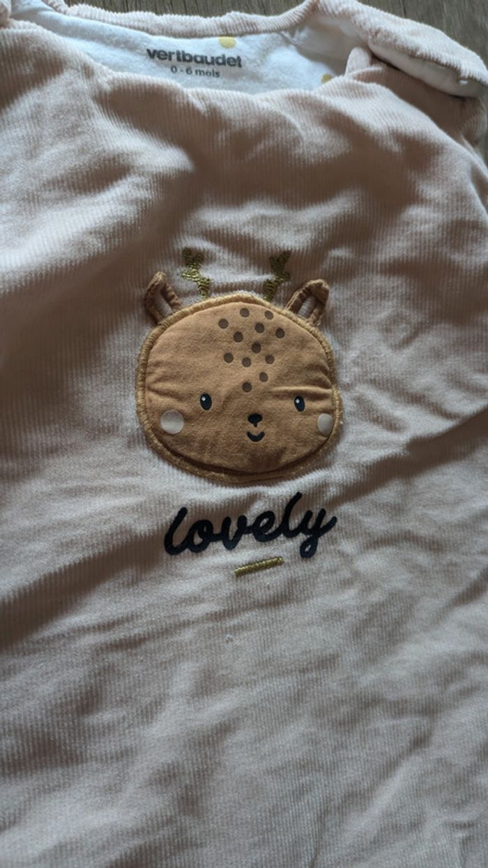 Grenouillère cotelée - photo numéro 2