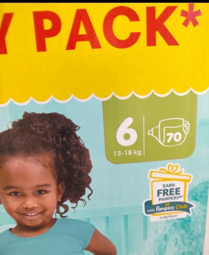 Lot couches Pampers premium taille 6 - photo numéro 2