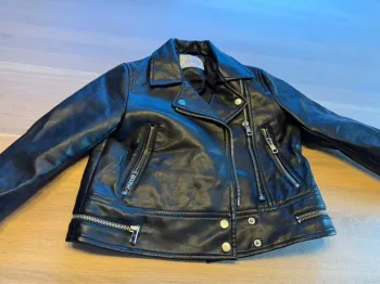 Veste en cuir Zara 6 ans