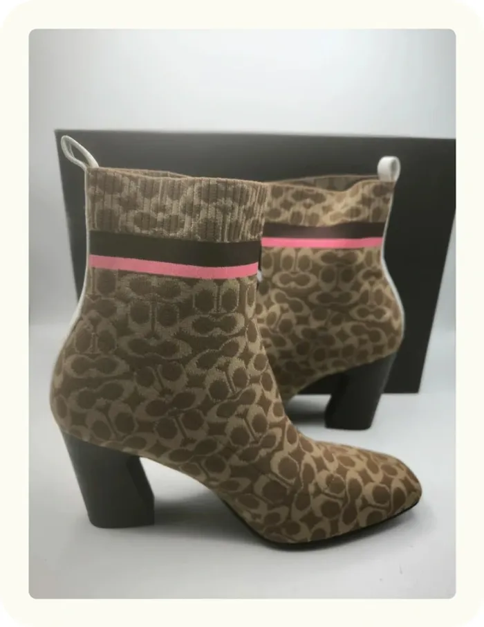 Bottines chaussettes femme Tasha Coach Taille 39 - photo numéro 2
