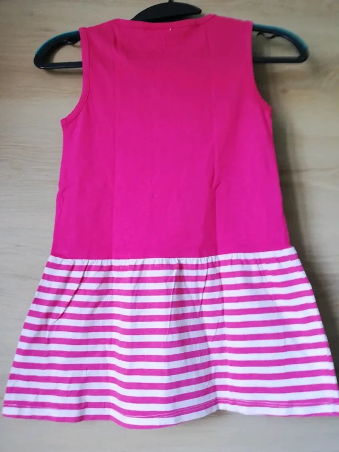 Robe sans manches rose fille - photo numéro 2