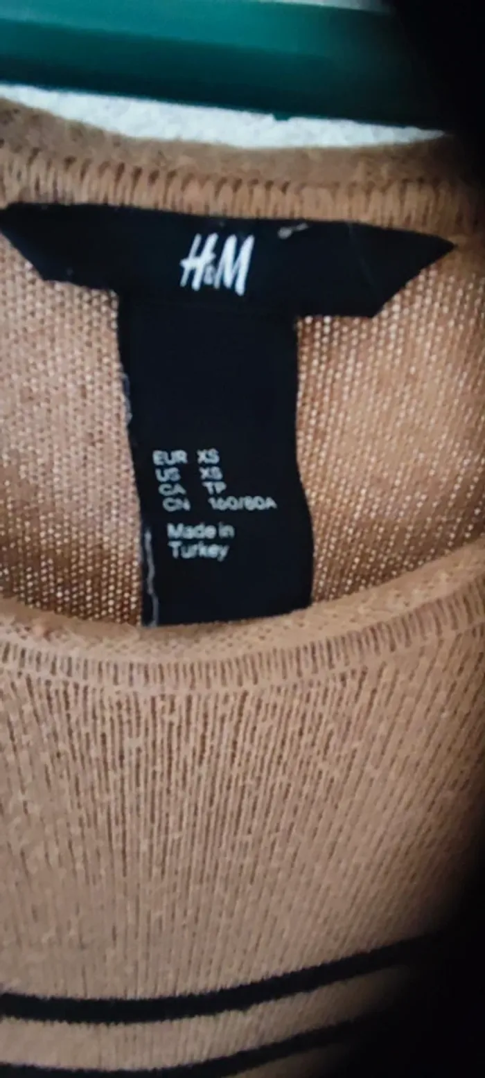 Pull marron - photo numéro 3