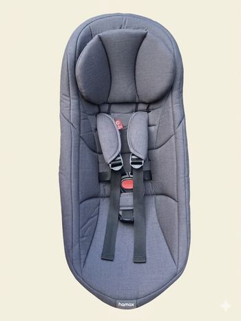 Siège / Cosy bébé Hamax pour remorque de vélo – parfait état