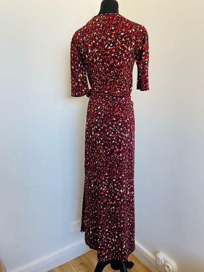 🌸 Sublime Robe longue. Motifs Léopard. Taille unique. - photo numéro 8
