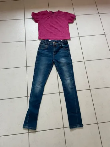 Jean slim 14 ans
