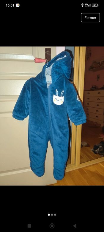 Combinaison bébé 12 mois