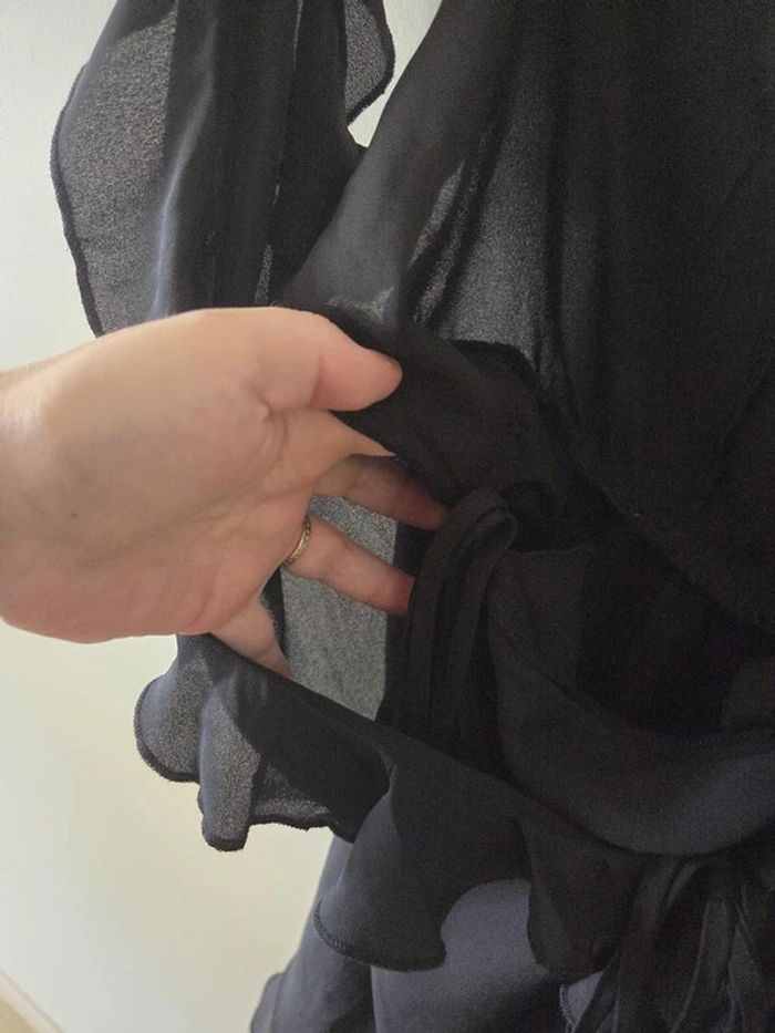 petites robe noire H&m noir taille M - photo numéro 5
