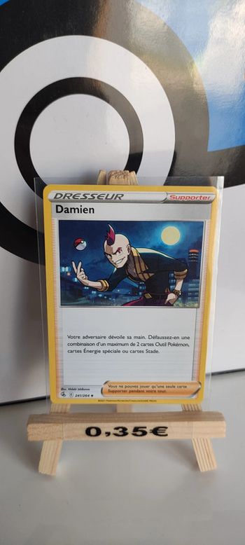 Damien dresseur 241/264 poing de fusion