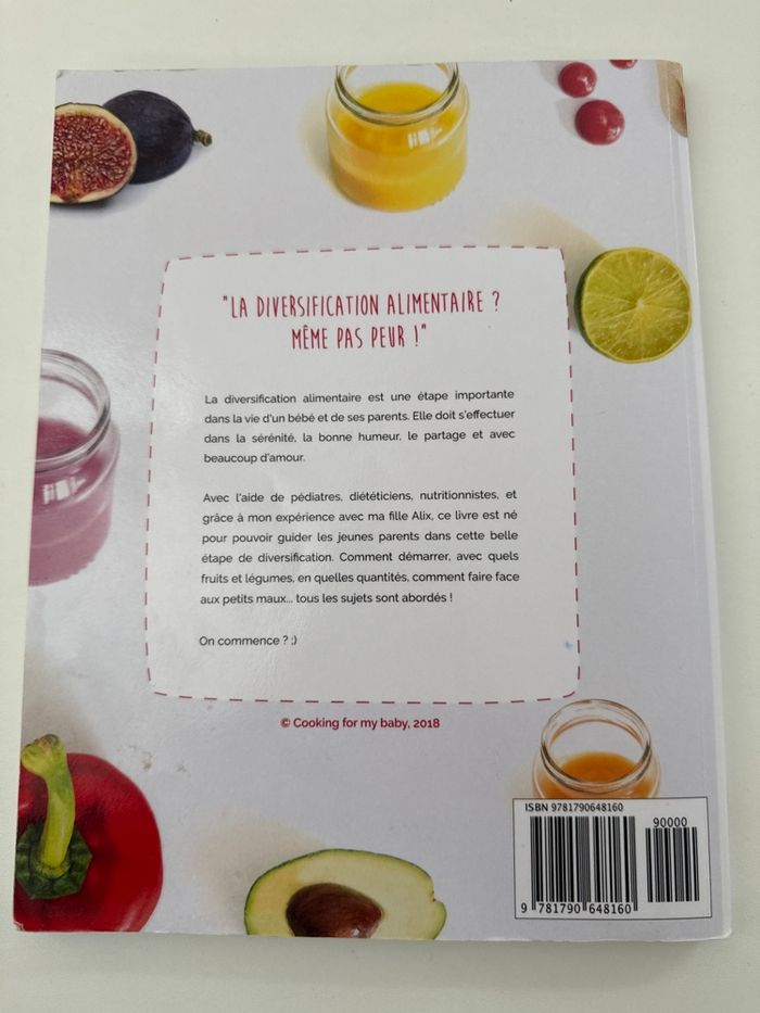 Livre La diversification alimentaire, Même pas peur - photo numéro 2