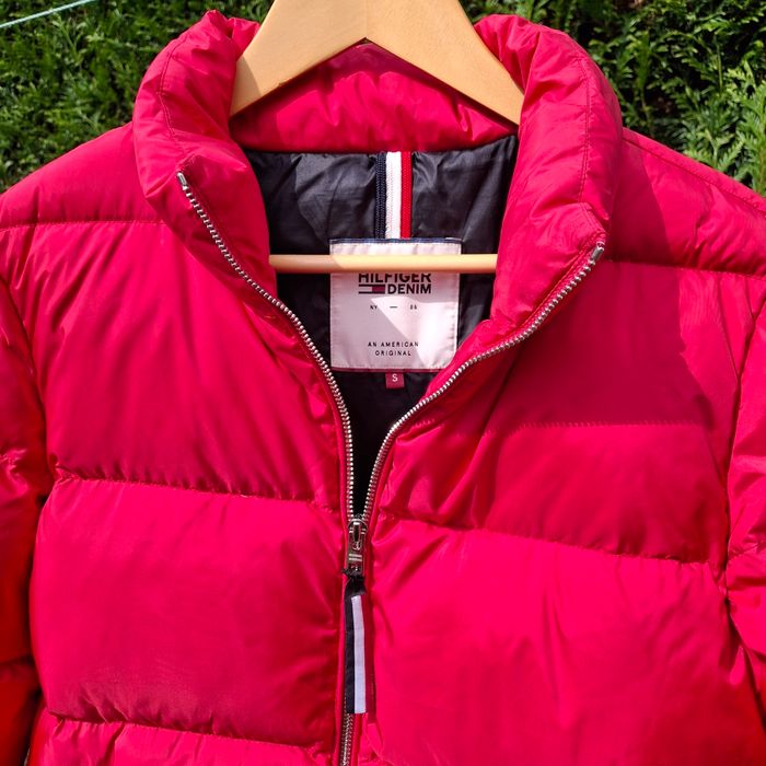 Doudoune Manteau Tommy Hilfiger Rouge Neuf - photo numéro 6