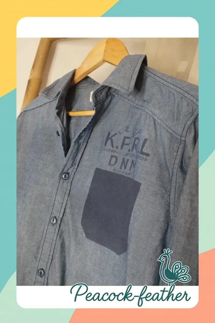 Chemise en jean Kaporal M homme - photo numéro 3