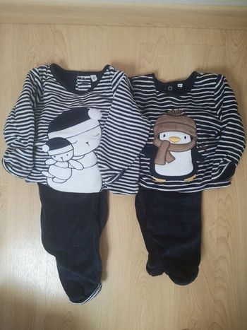 Pyjamas hiver 6 mois