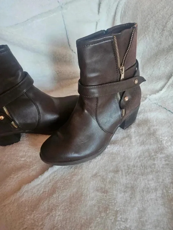 Bottines marron - Inspee/Stand Privé - photo numéro 2