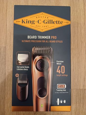 Tondeuse à barbe braun gillette
