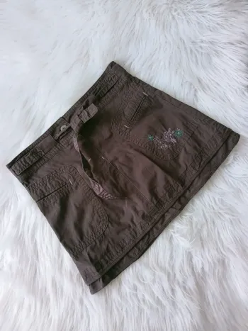 Jupe légère marron sergent major 8 ans N*0933