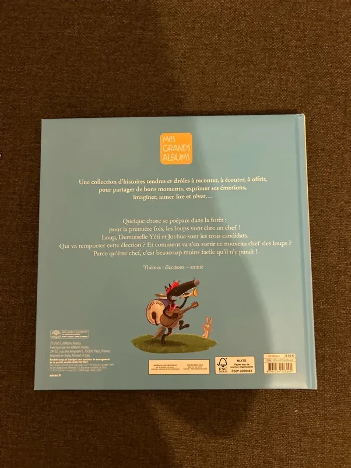 Livre le loup qui devenait chef de la forêt - photo numéro 2