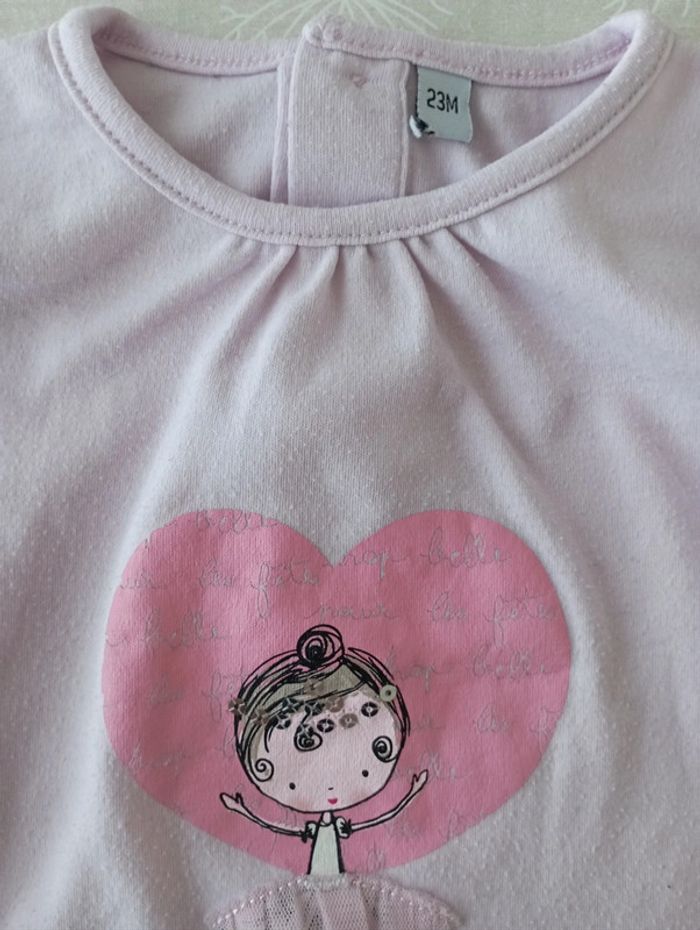 Tee shirt manches longues 23 mois - photo numéro 2