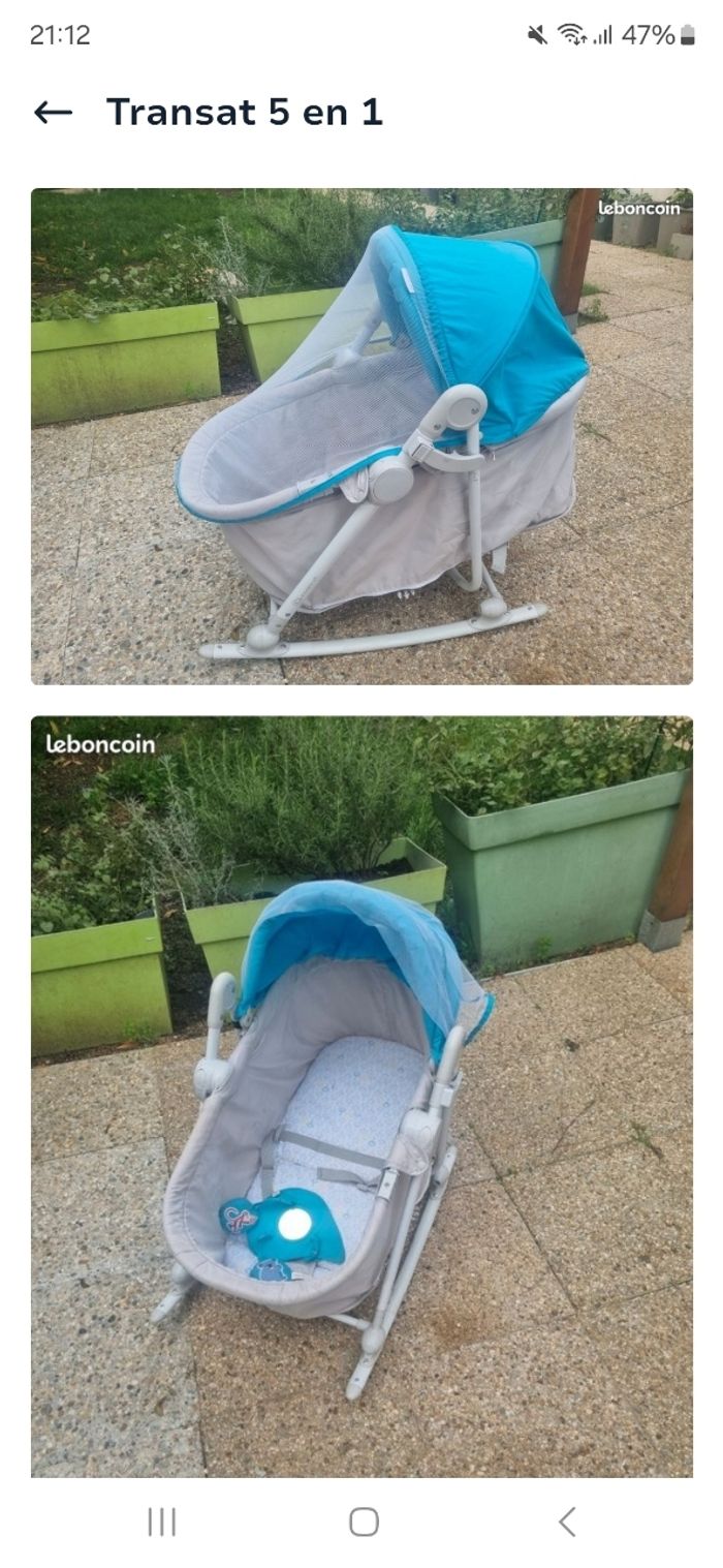 Transat 5en1 kinderkraft