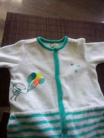 Pyjama sans pied 3 mois