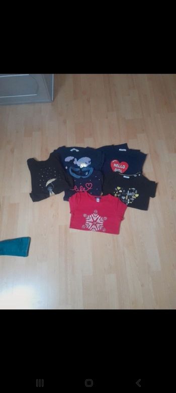 Lot tee shirt manches longues